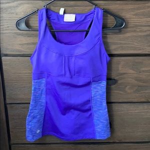 Athleta built-in bra tank top